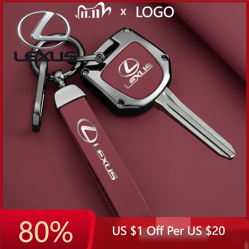 

2026 Hot Interior Stickers Car Smart Remote Key Fob Case Cover Protector Holder Shell For Lexus Old Lingzhi Rx330 Is200 IS400 Ke