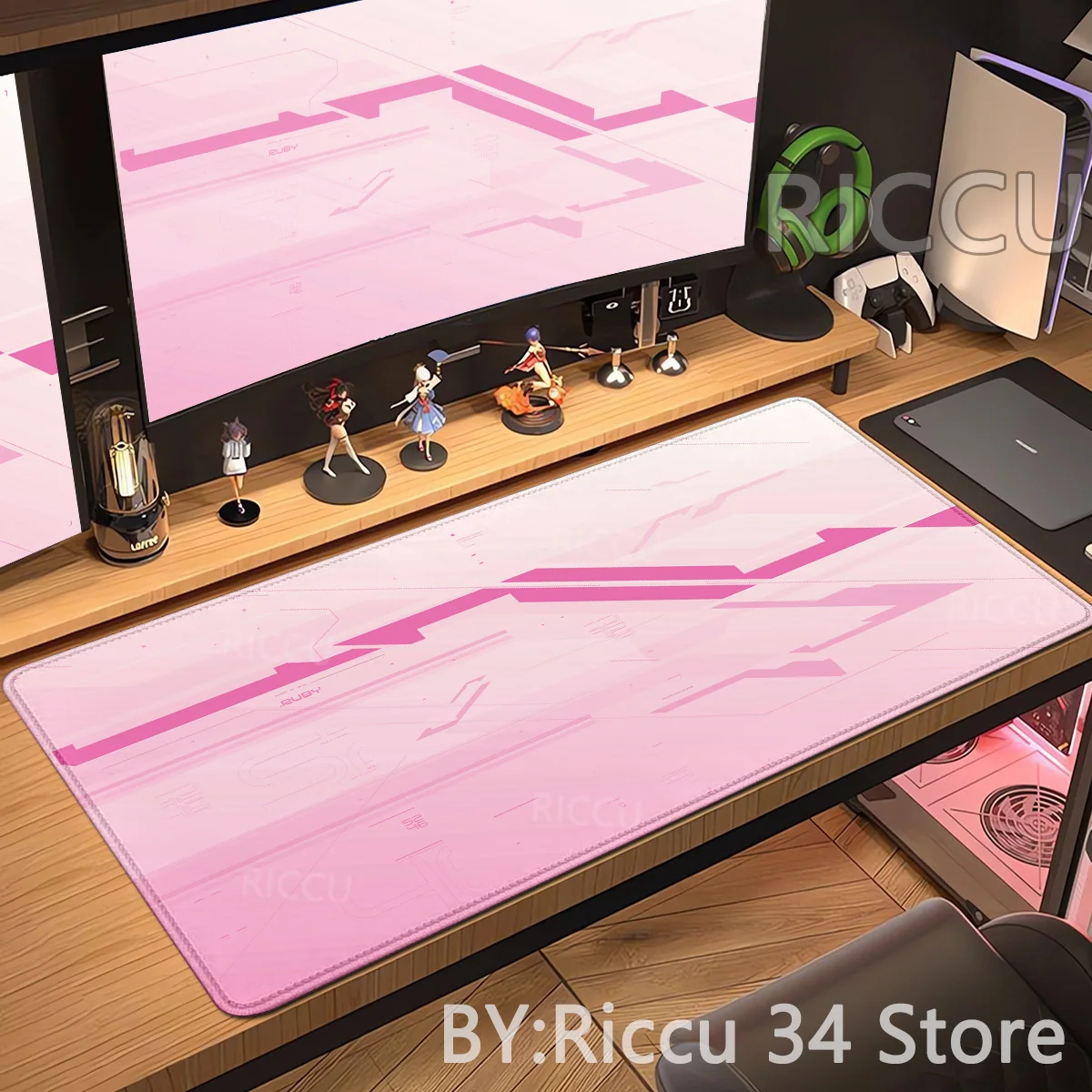 ملحق RGB كبير لعبة ماوس تكنولوجيا العلوم لوحة الماوس مكتب الكمبيوتر المطاط عدم الانزلاق حصيرة مكتبية الأجهزة الطرفية الرياضية الإلكترونية