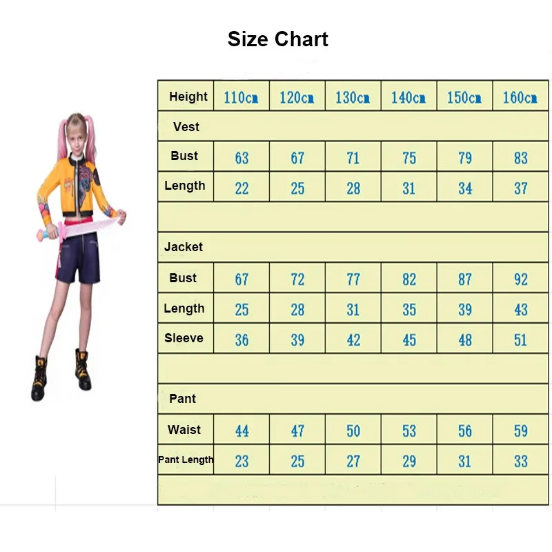 KPOP شيطان ميرا هنتركس الصيادين الاطفال ملابس الفتيات رومي زوي ميرا تأثيري الملابس فستان أنيق أنيمي الزي مجموعة كاملة هالوين #3