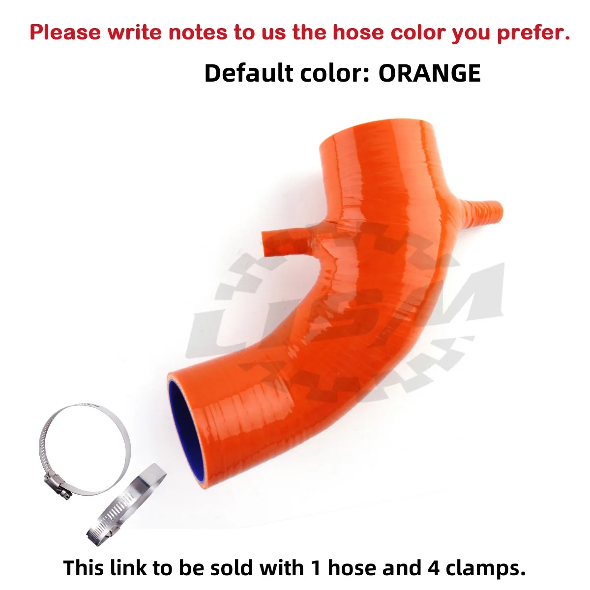 

1PC 4PLY For 2001-2005 Honda Civic EP3 Type R Integra DC5 2.0 K20A 2002 2003 2004 Silicone Intake Induction Tube Pipe Hose