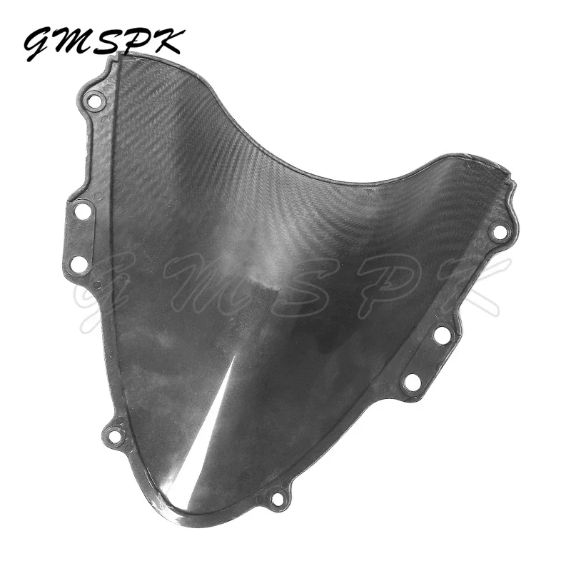ألياف الكربون نمط دراجة نارية الزجاج الأمامي صالح لسوزوكي GSX-R600 GSX-R750 04 05 GSXR600 GSXR750 K4 2004 2005 #6