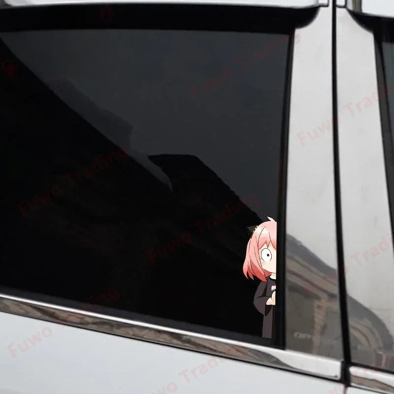 

Лидер продаж, автомобильные виниловые Стикеры с мультяшным принтом аниме, наклейки на багажник, ноутбук, забавная наклейка на автомобиль, оригинальные креативные