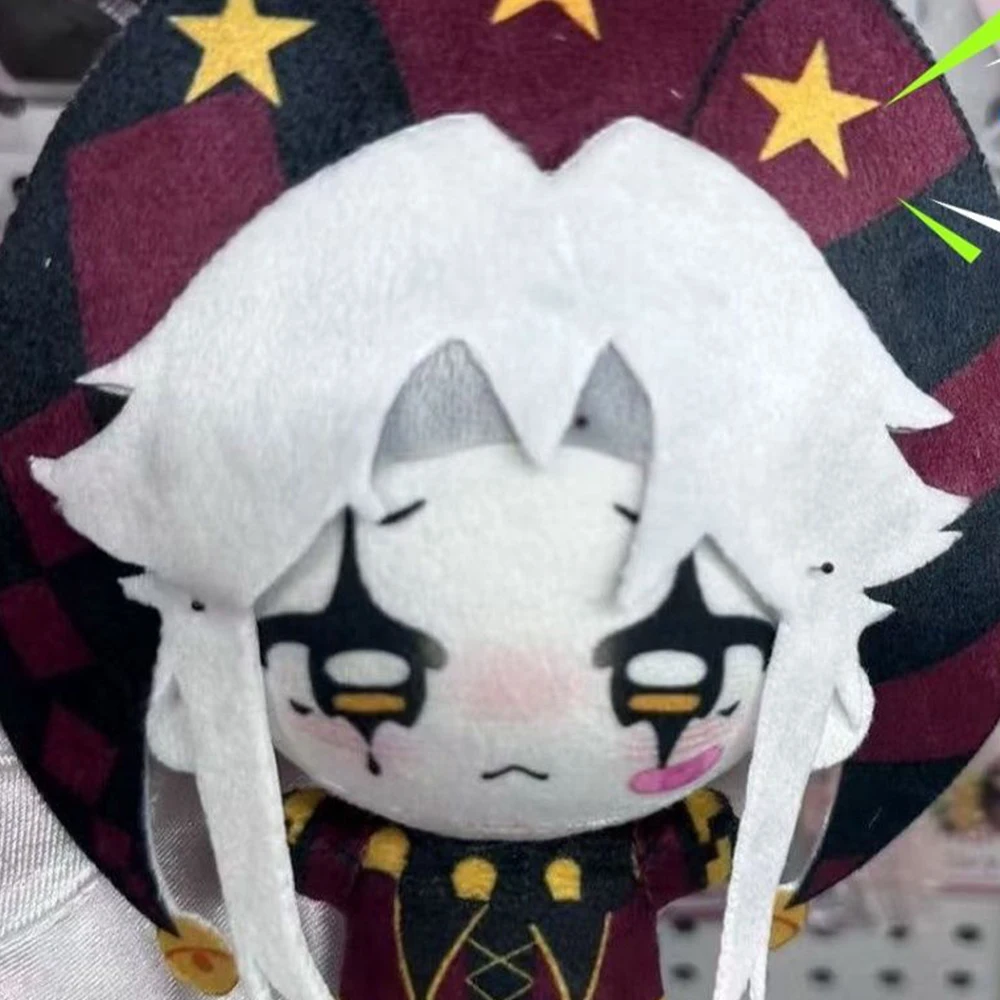 Game The Freak Circus Pierrot Cosplay Doll Plush Stuffed Cotton Figure Dolls Soft Plushies Carnival Accessories Halloween Props image 5