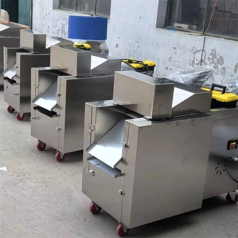Factory Direct Beef Pork Dicer Meat Cutting Machine Cube Automatic Chicken Cutting Machine Dicing Frozen Meat Cutter Meat Slicer
