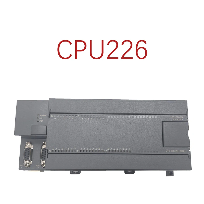 Cpu226 6es7 216-2bd23-0xb8 2ad23 compatível com simatic S7-200, cpu 226 cn, 220v ac 24di dc/16do, ethernet opcional