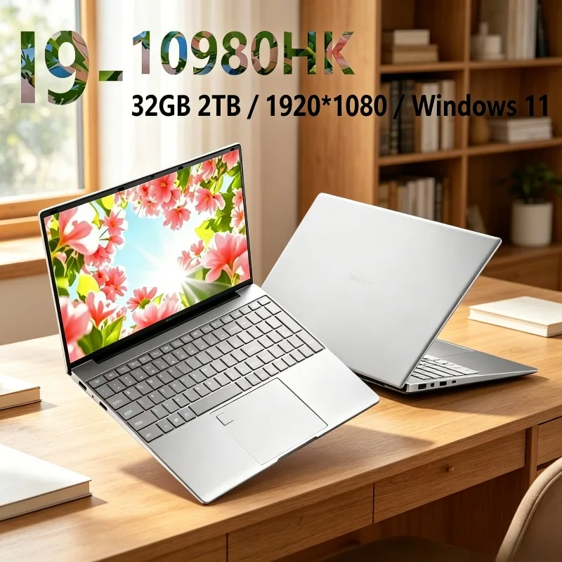 

Laptop 15.6" NEW LENO Windows 11 Intel Core i9 10980HK 32GB 2TB 1920*1080 HD Gaming Computer PC Gamer office Ultra Slim Notebook