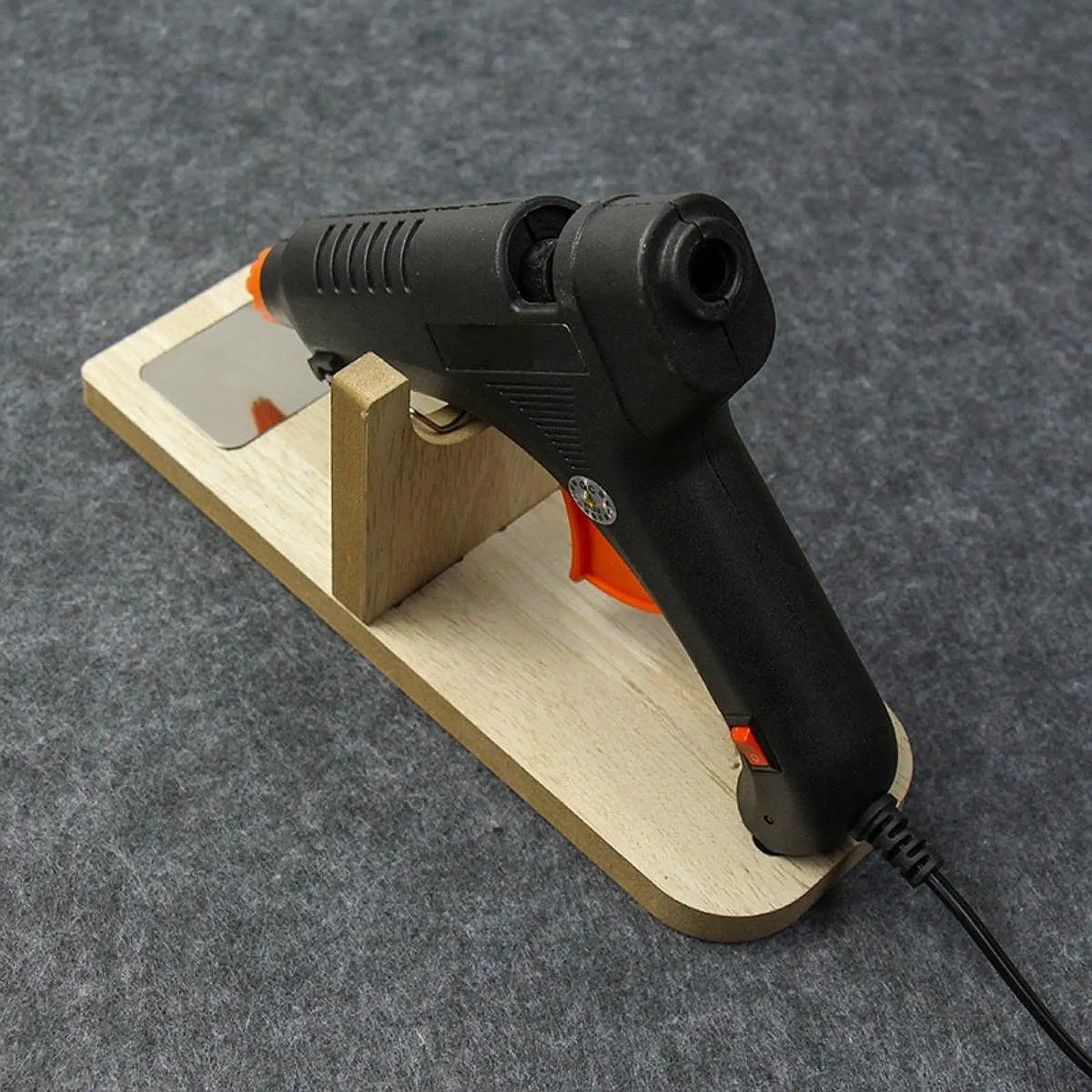

Hot Glue Tool Holder Portable Hot Melting Glue Stand for Arts Crafts DIY Quickly