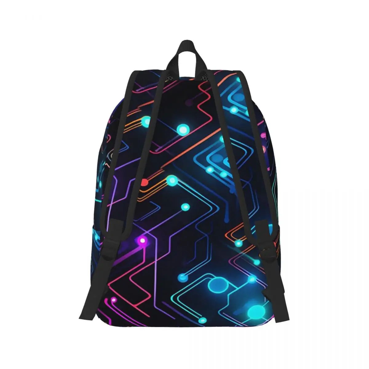 الأحلام الكونية الخيال العلمي مستقبلية نمط سلس على ظهره طالب بنين بنات BookBag أطفال حقيبة مدرسية حقائب كتف الكمبيوتر #5