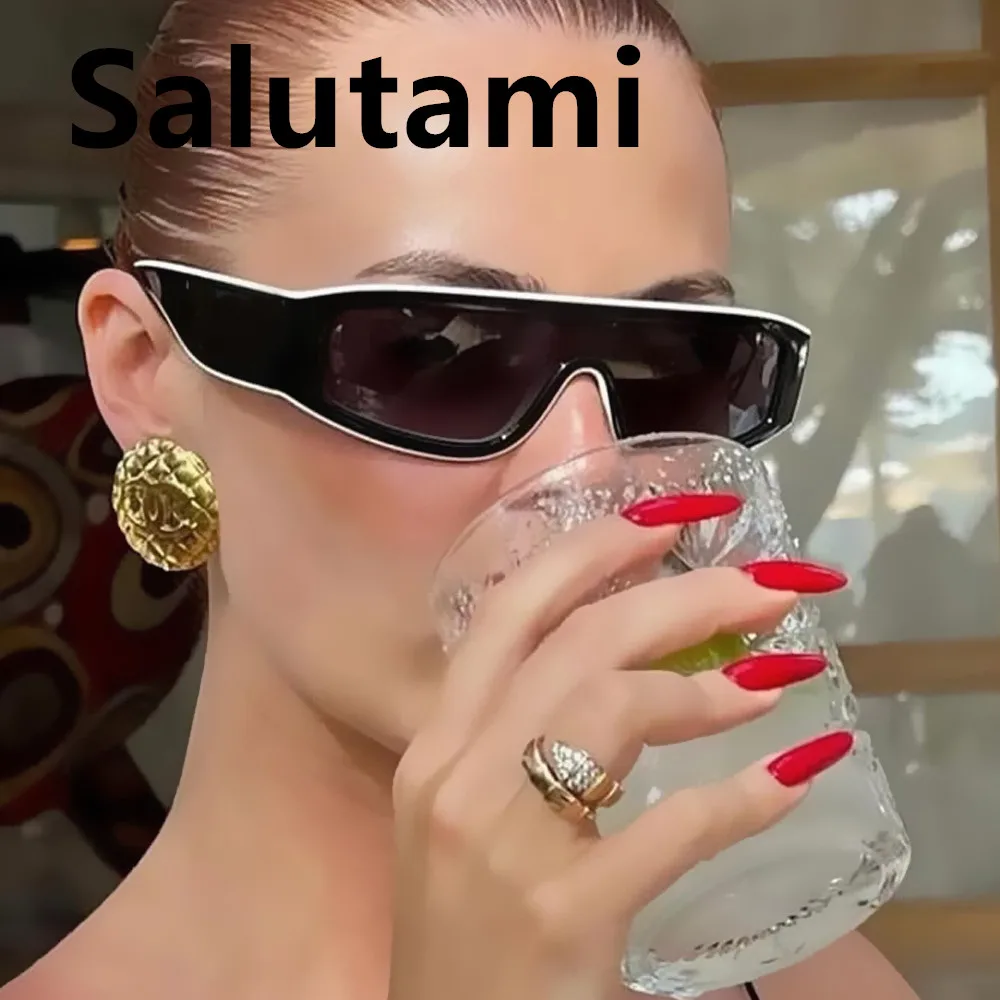 

Новая мода цельные брендовые солнцезащитные очки в маленькую квадратную полоску женские винтажные элегантные солнцезащитные очки с градиентом женские сексуальные солнцезащитные очки для вождения