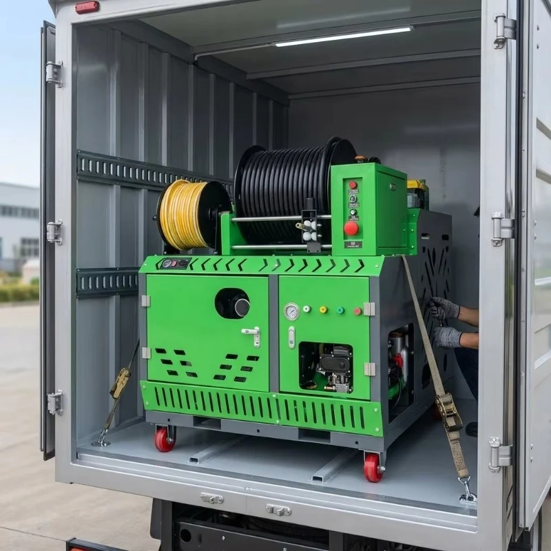 High Pressure Cleaning Machine for Sewer and Pipe Jetting