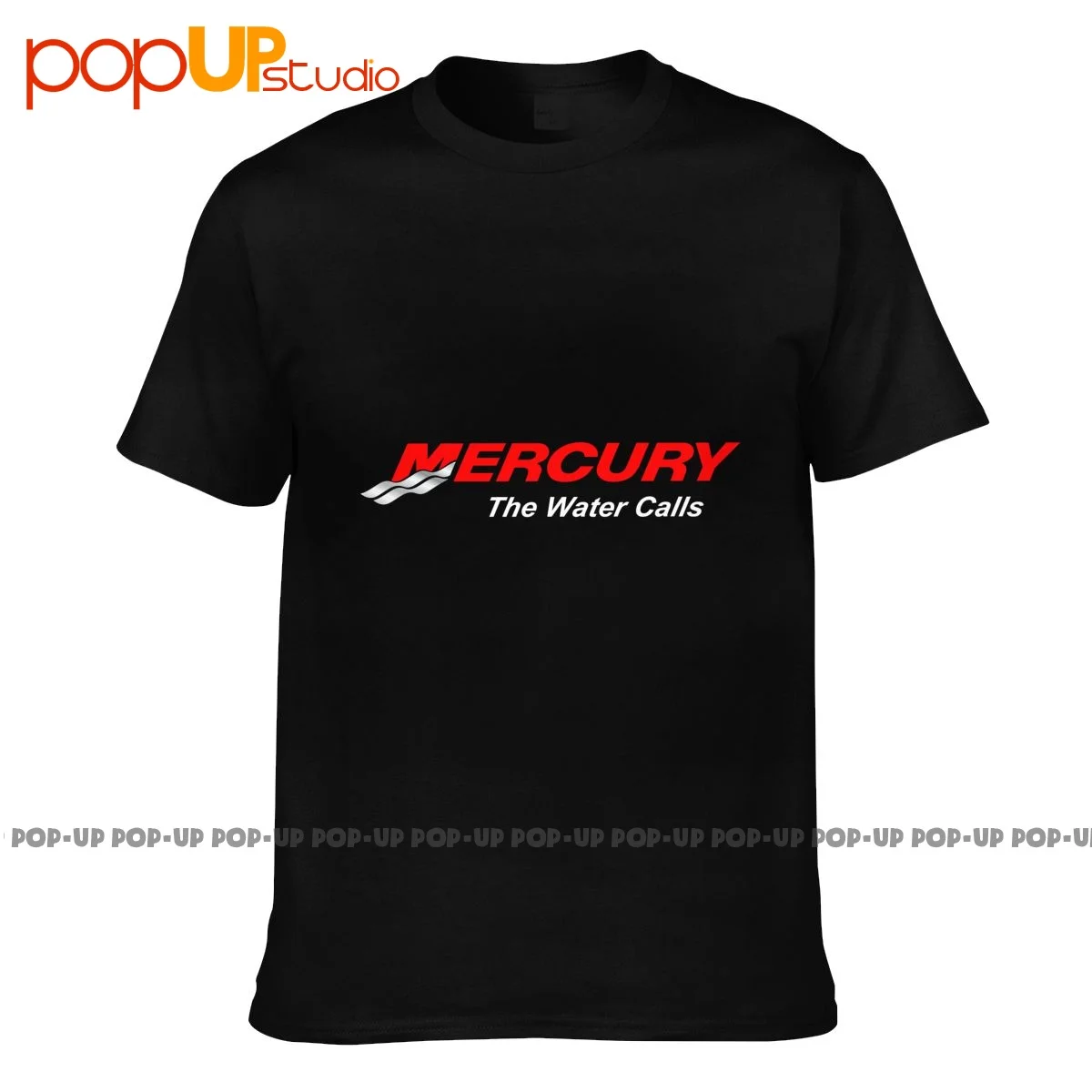 Mercury Marine Boats Logo Outboards Mercruiser T-shirt Tee Shirt New Style Hip Hop Hot Deals