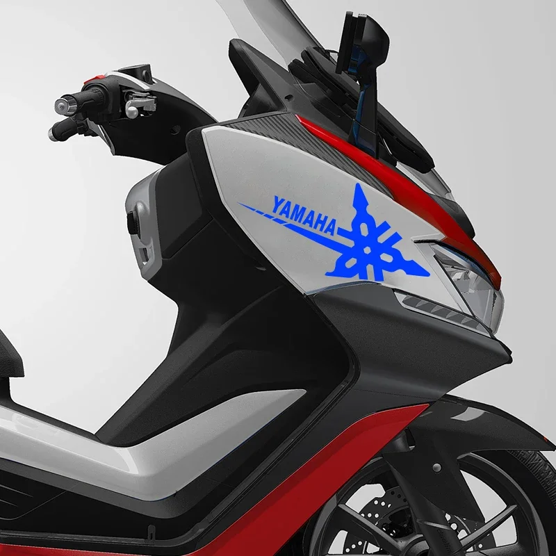 Reflective Motorcycle For Yamaha Sticker Moto Logo Color Laser DecalsFor N Max 125 155 160 Tmax 500 530 560 Xmax 300 400 image 3