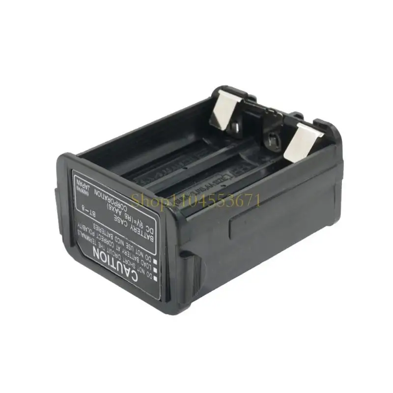 Best Seller Quick Change 6 Slot LR06 Battery Container Battery Box Holder Batteries Case for TH48A/TH78A/TH78HT Radio Interphone
