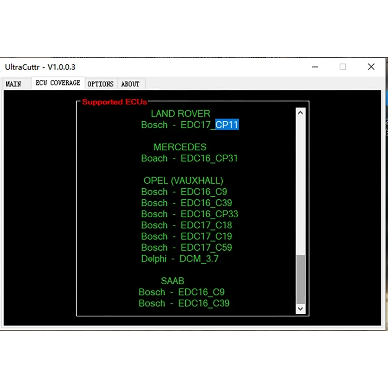 UltraCuttr ECU Hard Cut Rev Limiter Remap Software Change The Maximum Rev Limit of ECU Change Revolutions Per Minute RPM Value