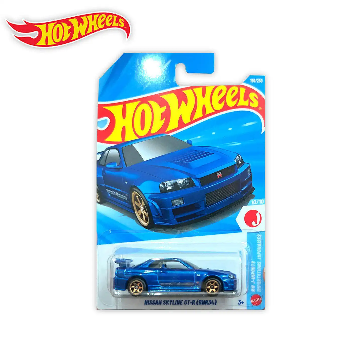 2026 K CASE Hot Wheels Car NISSAN SKYLINE GT-R (BNR34) TOYOTA AE86 BMW M4 GT3 1/64 Metal Die-cast Model Toy view 6