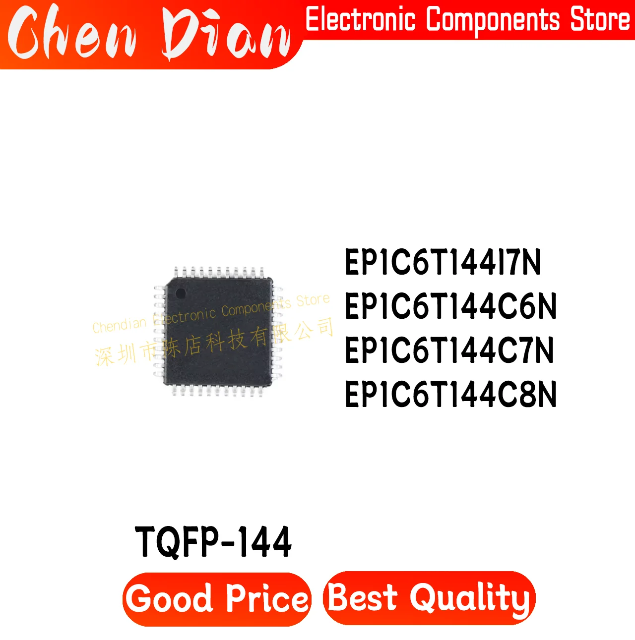 

EP1C6T144I7N EP1C6T144C6N EP1C6T144C7N EP1C6T144C8N Package: TQFP144 New Original Genuine