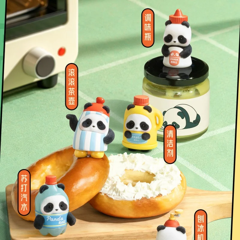 Original 52toys Panda Roll Panda Minime Cute Bean Series Blind Box Vol.2 Kawai Figurine Ornament Collectible Surprise Toy Gifts - view 3