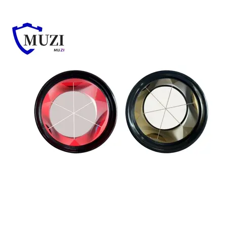 64mm Silver Coated Single Prism Reflector M20 Thread for Topcon Nikon South for Sokkia Total Station Surveying Instrument Tool