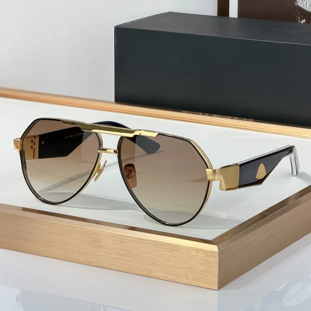 MAY THE KING III Top Quality Mens Sunglasses for Women Retro Trend Luxury Acetate UV400 Designer Sunglasses Frame