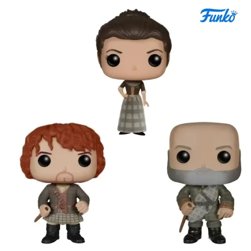 Funko Pop Outlander Figures  Jamie Fraser 251# Claire Randall250# Dougal MacKenzie  252# Action FigureTrendy Collectibles Gifts