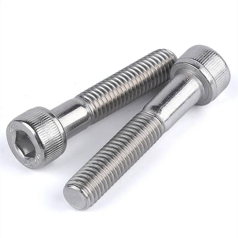 Bild 5: M4 M5 M6 M8 M10 M12 304 Edelstahl Innensechskantschraube Blechschraube Sechskantschraube L = 30–120 mm