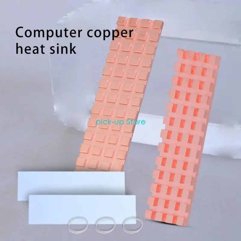 

Q5WA 2280 Cooling Pad Efficient for M.2 2280 SSD Heat Sink PC Hard Drive Disk Cooling Pad Enhances Heat Dissipation 2/3/4/6mm