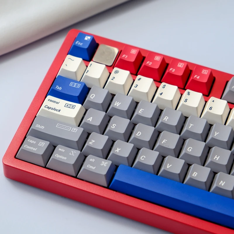 150 คีย์ GMK Future Samurai Key Cap PBT Cherry Profile ความร้อนระเหิดคีย์บอร์ดสําหรับการปรับแต่ง