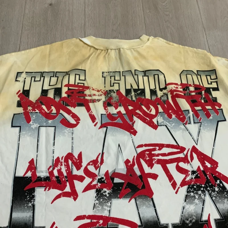 RARE PEACE “Trust No One” Graphic Crop Tee – Loose-Fit 100% Cotton Hip-Hop Streetwear Short-Sleeve T-Shirt
