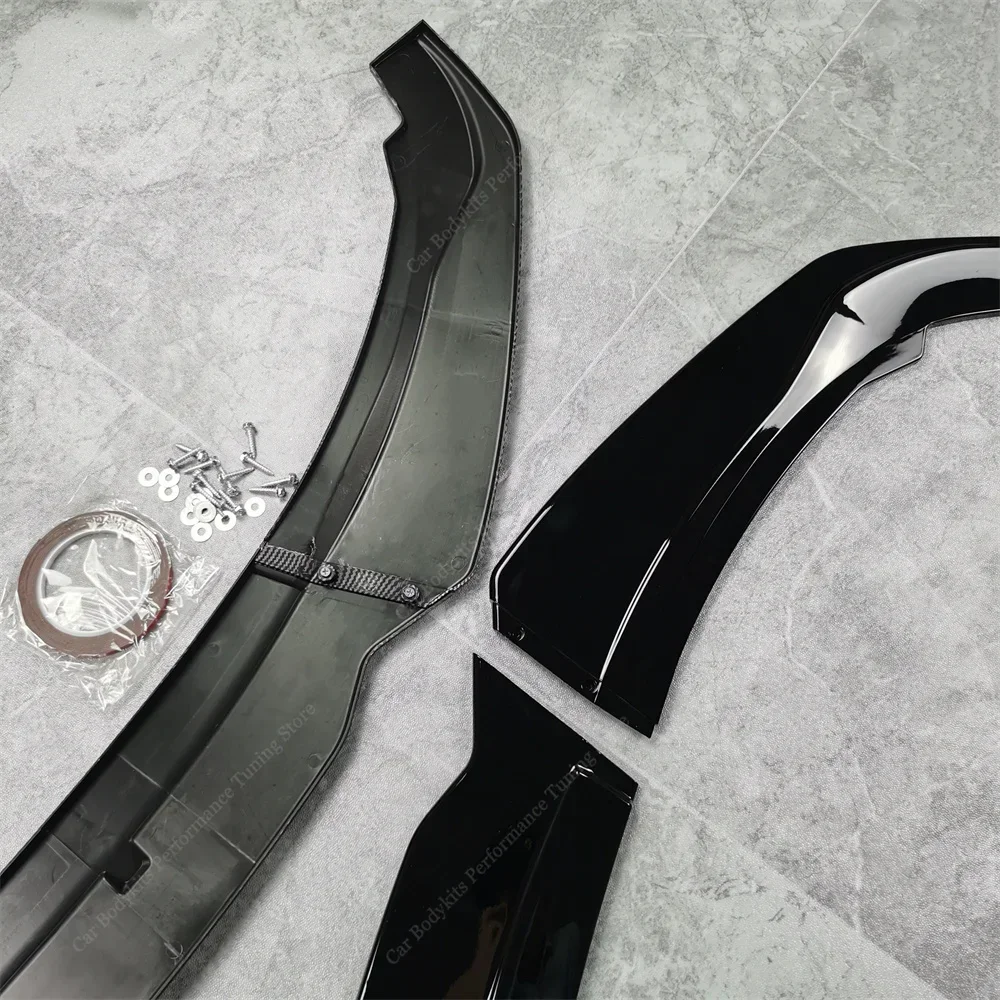 Front Bumper Lip Spoiler Splitter Diffuser For BMW F20 1 Series 116i 118i 120d 120i 125i 125d 2011-2014 Pre-Lci Bodykits Tuning