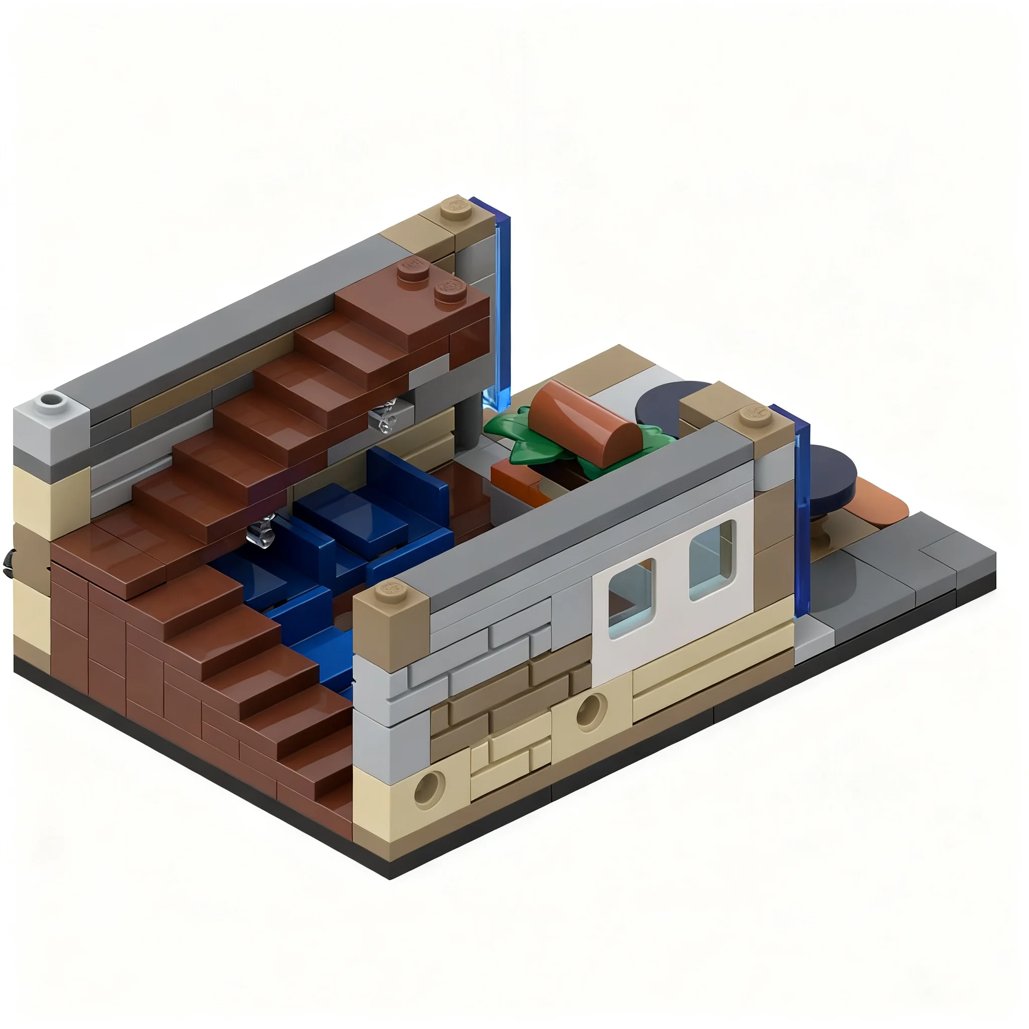 382 ชิ้น MOC MINI Sub Shop อาค - Art Craft Ideas For Christmas บทวิจารณ์และราคา