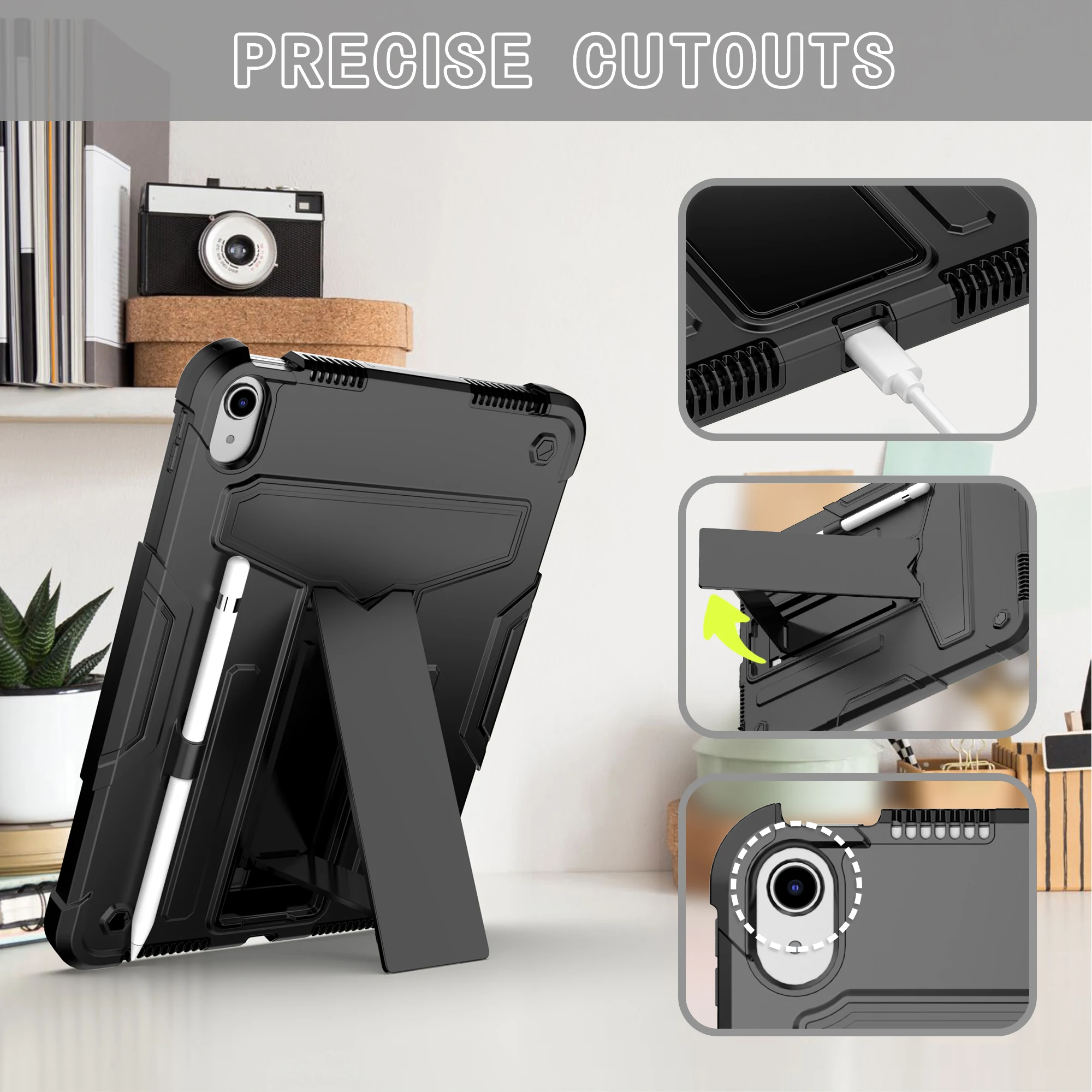 Capa para ipad (a16) 11th 2025 ipad 10th geração 10.9 Polegada 2022 resistente resistente à prova de choque capa protetora para tablet