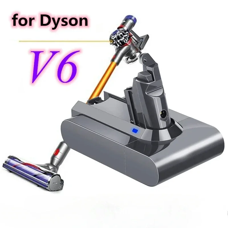 New V6 21.6V 9800mAh Li-ion Battery for Dyson V6 Battery DC58 DC59 DC61 DC62 Vacuum Cleaner SV09 SV07 SV03 SV04 SV06 SV05