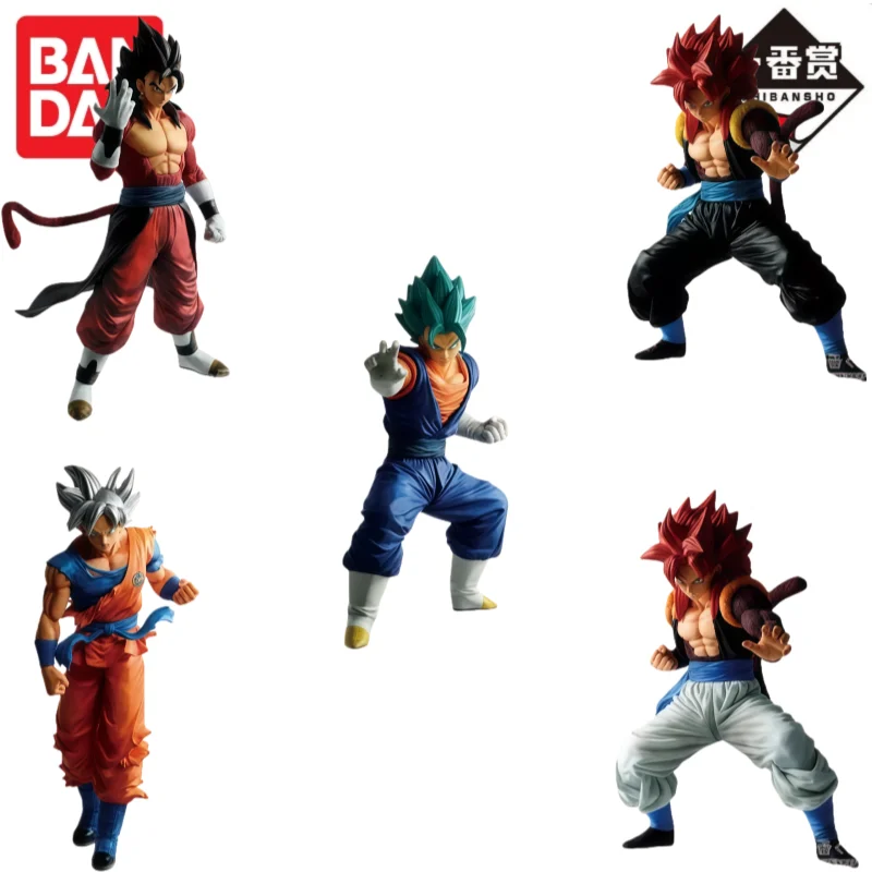 

В наличии Bandai, оригинальная Ichiban Kuji Dragon Ball Vegetto Son Goku Gogeta, экшн-фигурка, модель куклы, новый гараж в штучной упаковке