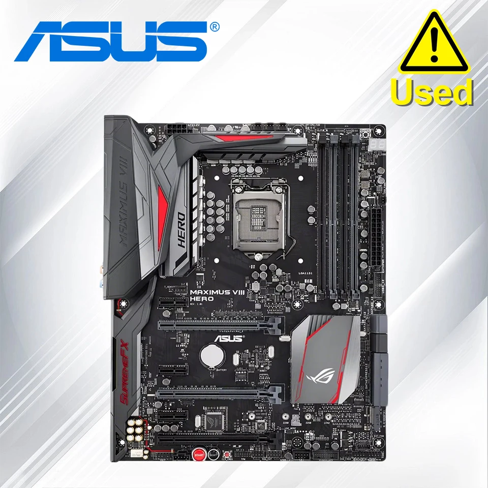 ASUS ROG MAXIMUS VIII HERO LGA1151 DDR4 M.2 SATA 6Gb/s USB 3.1