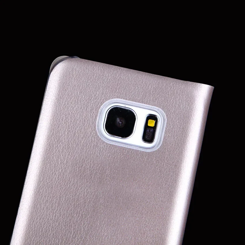 Slim Leather Wallet Case Flip Cover With Card Holder Phone Sleeve Bag For Samsung Galaxy S7 G930F G930H / S7Edge G935F G935H