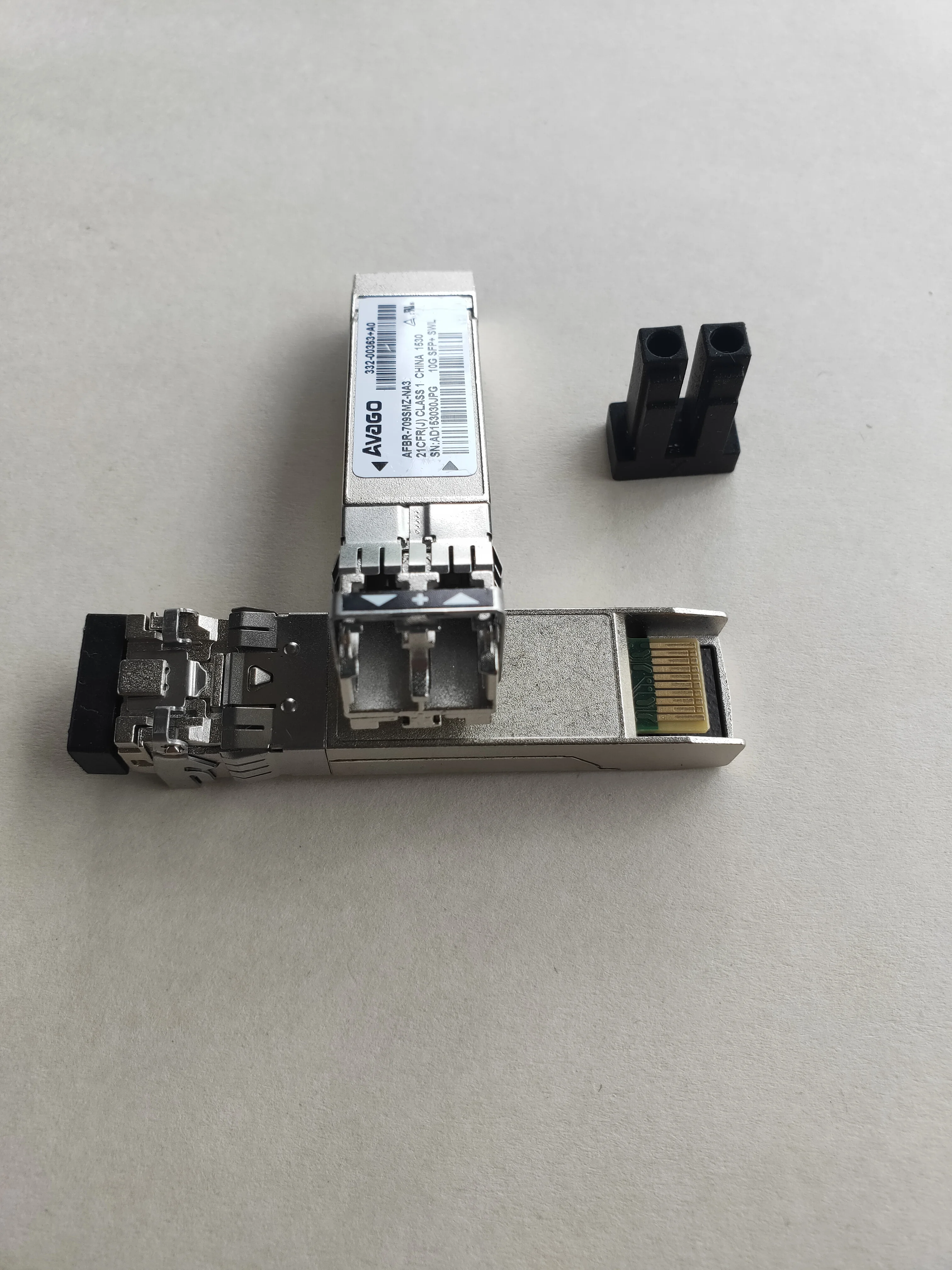 modulo-transceptor-de-fibra-Optica-sfp-10g-avago-afbr-709smz-na3-332-00363-a0-10g-swl-10g-multimodo-de-doble-fibra