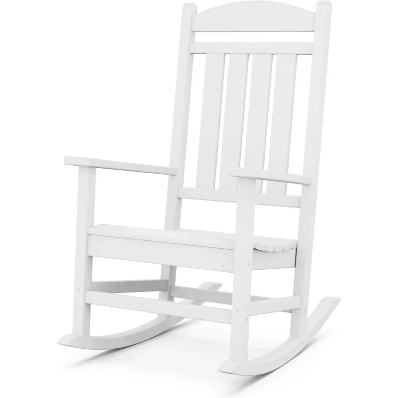 

R100WH Presidential Rocking Chair, White,NEW