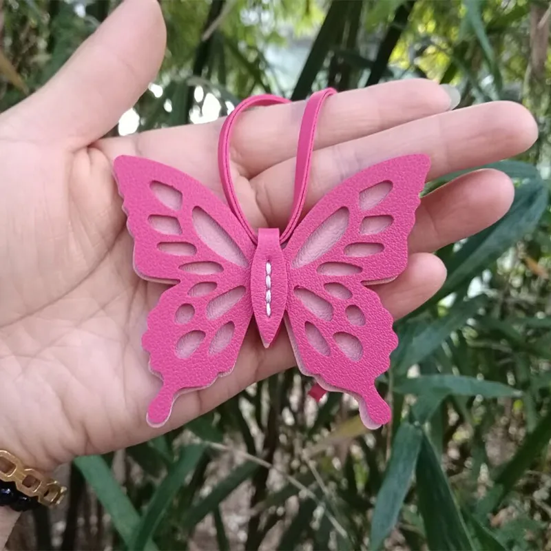 Fashion Women Keychain Middle East Style New Colorful Butterfly Bag Pendant Gift For Girl Cute Lovely Keyring Jewelry Wholesale