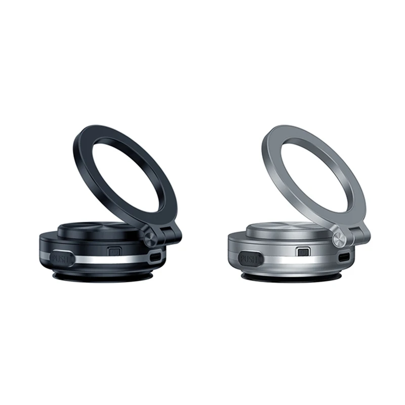 360° Rotating Vacuum Adsorption Magnetic Bracket Universal Car Navigation Instrument Table Phone Bracket