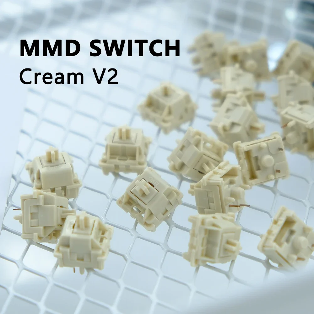 Mmd Eis v4 Schalter linear 5pin 45g Pom Schalter benutzer definierte DIY für mechanische Tastatur Kit Gaming-Zubehör gmk67 gk61 rgb mx