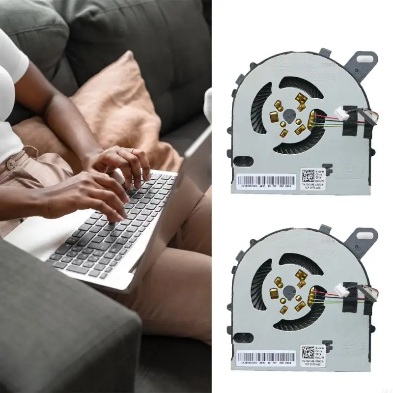 Y5LC Оригинальный вентилятор CPU CPU для 7560 V5468 V5568 P61F DC5V 0,5A 4PIN 4-WIRES LOAPTOP FAN