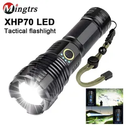 P70.2 4cores  Rechargeable LED Flashlights, 90000 High Lumens Flashlight Tactical Flashlight with Zoomable 5 Modes flash light