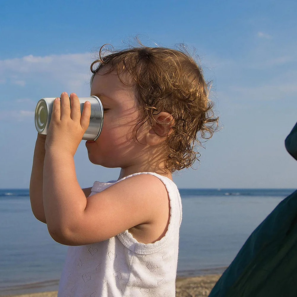 

2pcs Stainless Steel Water Shatterproof Mug For Coffee Tea Beer Latte Home Office Party Use Cocktail Cup Drinking Cup