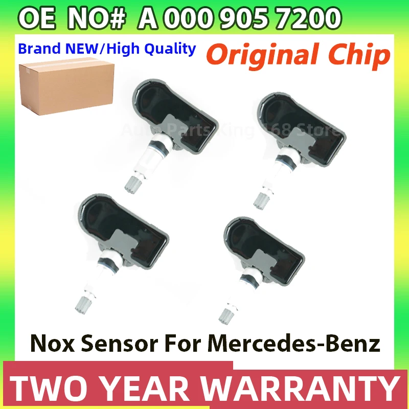 

A0009057200 4PCS/Lot Tire Pressure Monitoring Sensor For Mercedes-Benz W246 C117 W212 X156 C63 AMG CL550 E350 GLK350 TPMS 433MHZ
