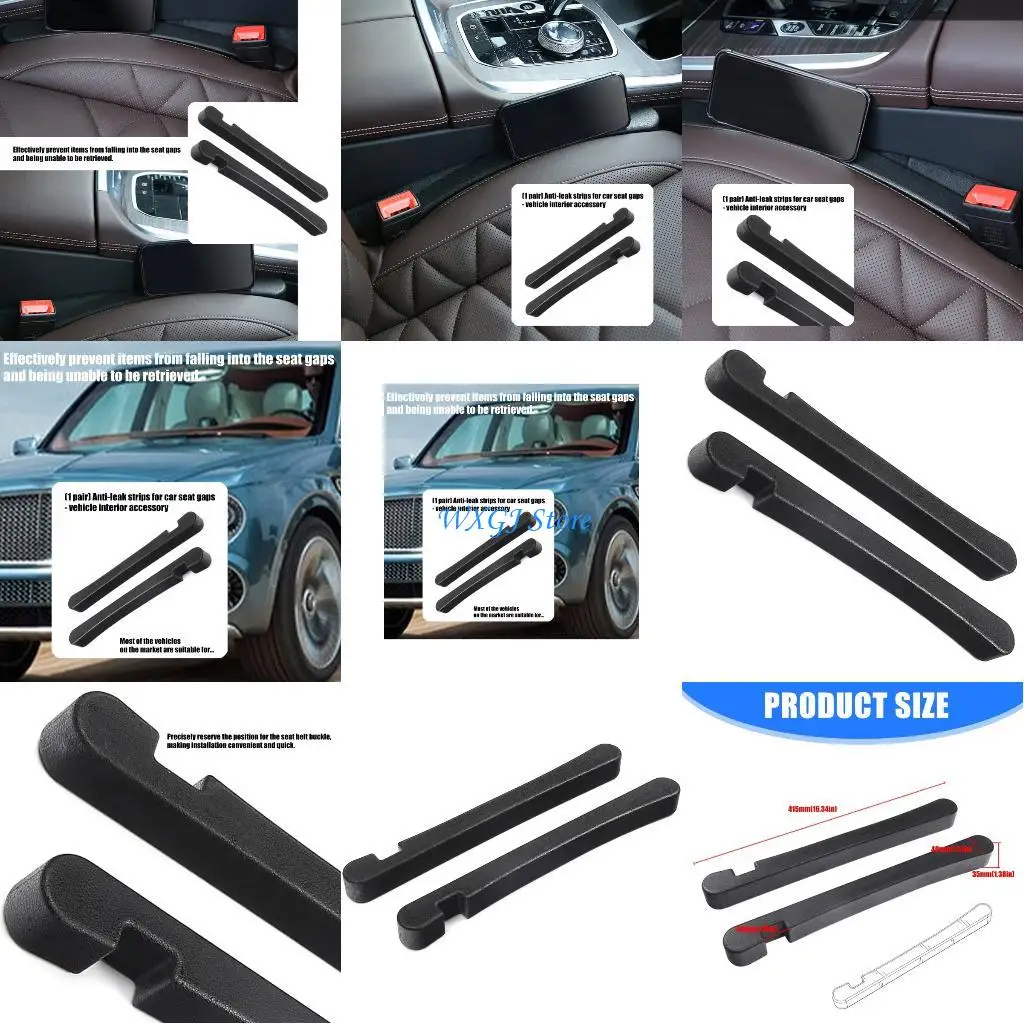 

37JE Universal Auto Gaps Filler Flexible PU Foam Insert Prevents Item Dropping