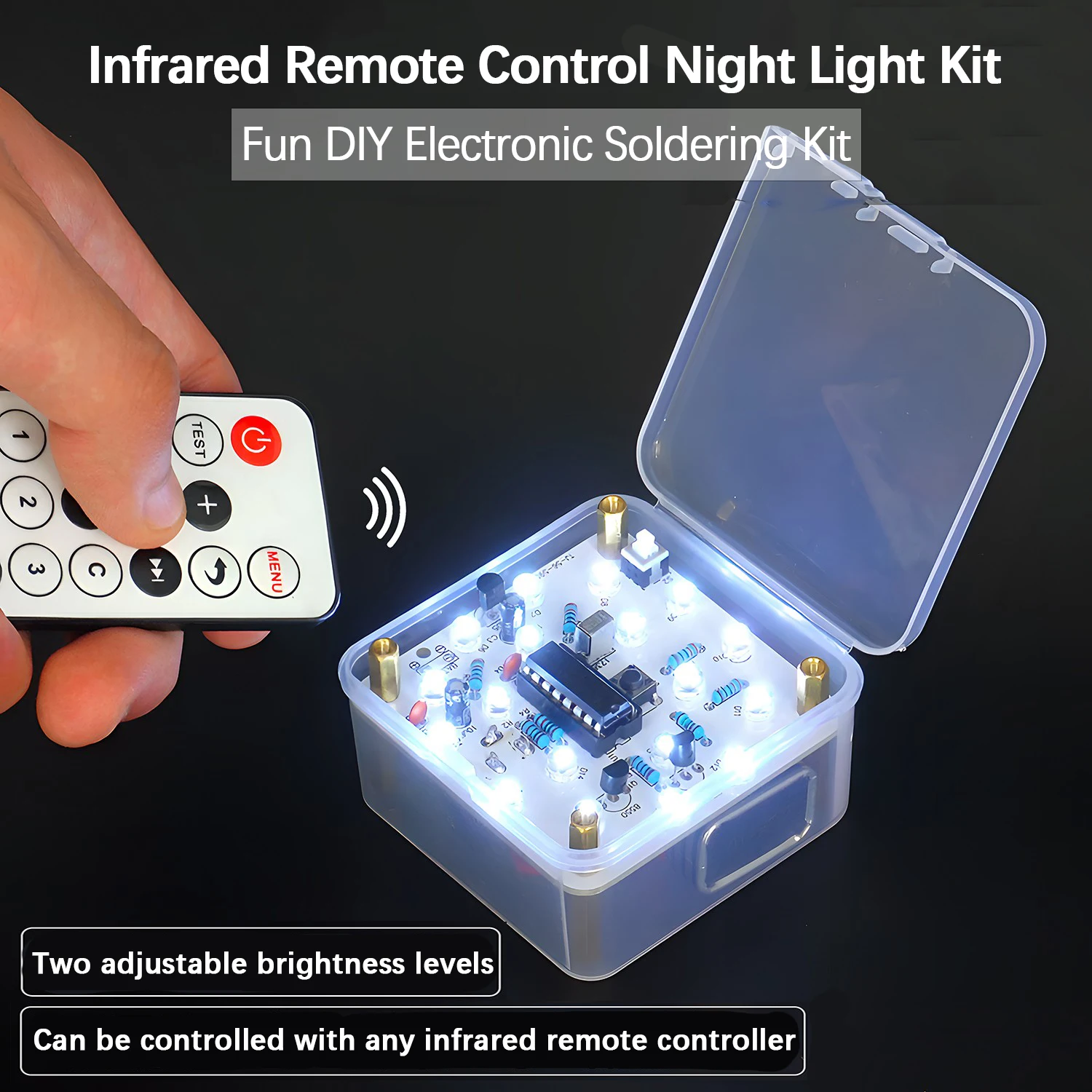 Diy Electronics India - DIY Infrared Remote Control Night Light