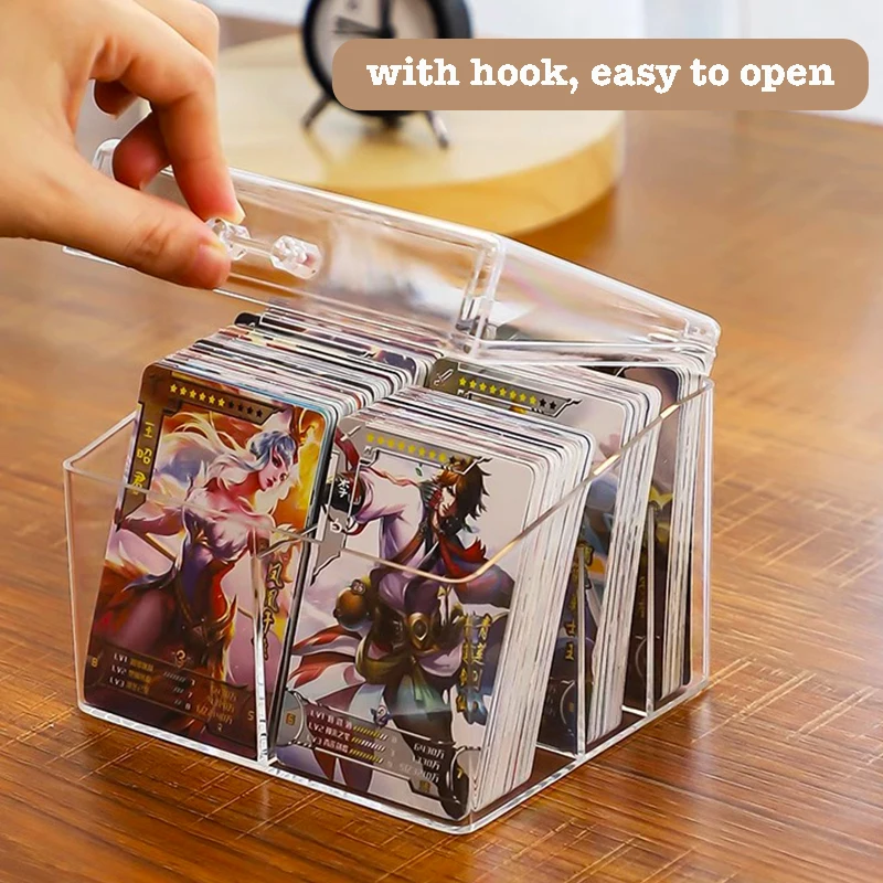 Schreibtisch Stifthalter Kosmetik Organizer Transparent Briefpapier Große Kapazität Acryl Bleistift Aufbewahrungsbox Karte Organizer Box