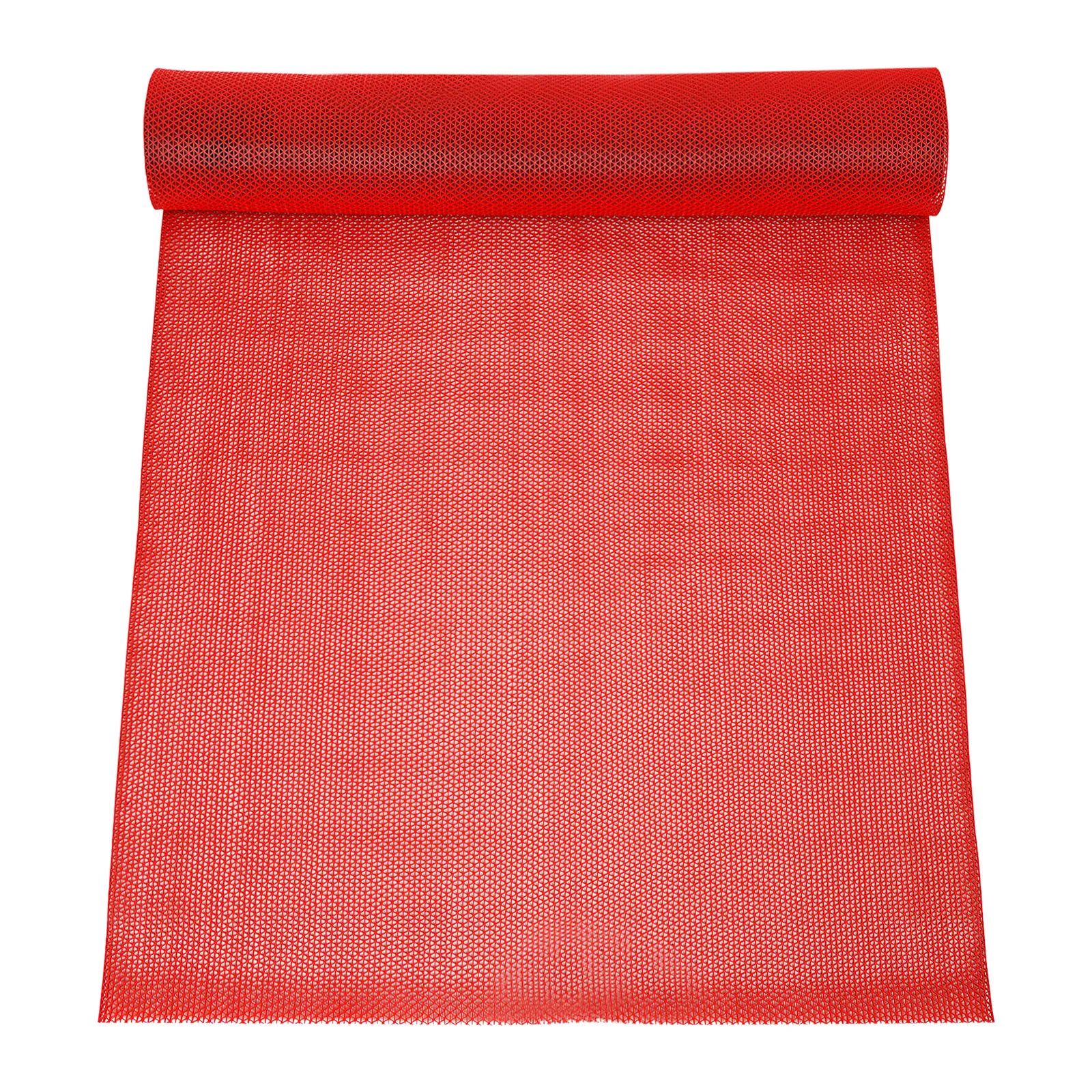 Modern Rectangle PVC Red Floor Mount Floor Mat, Floor Mat, Non-Slip Floor Mat