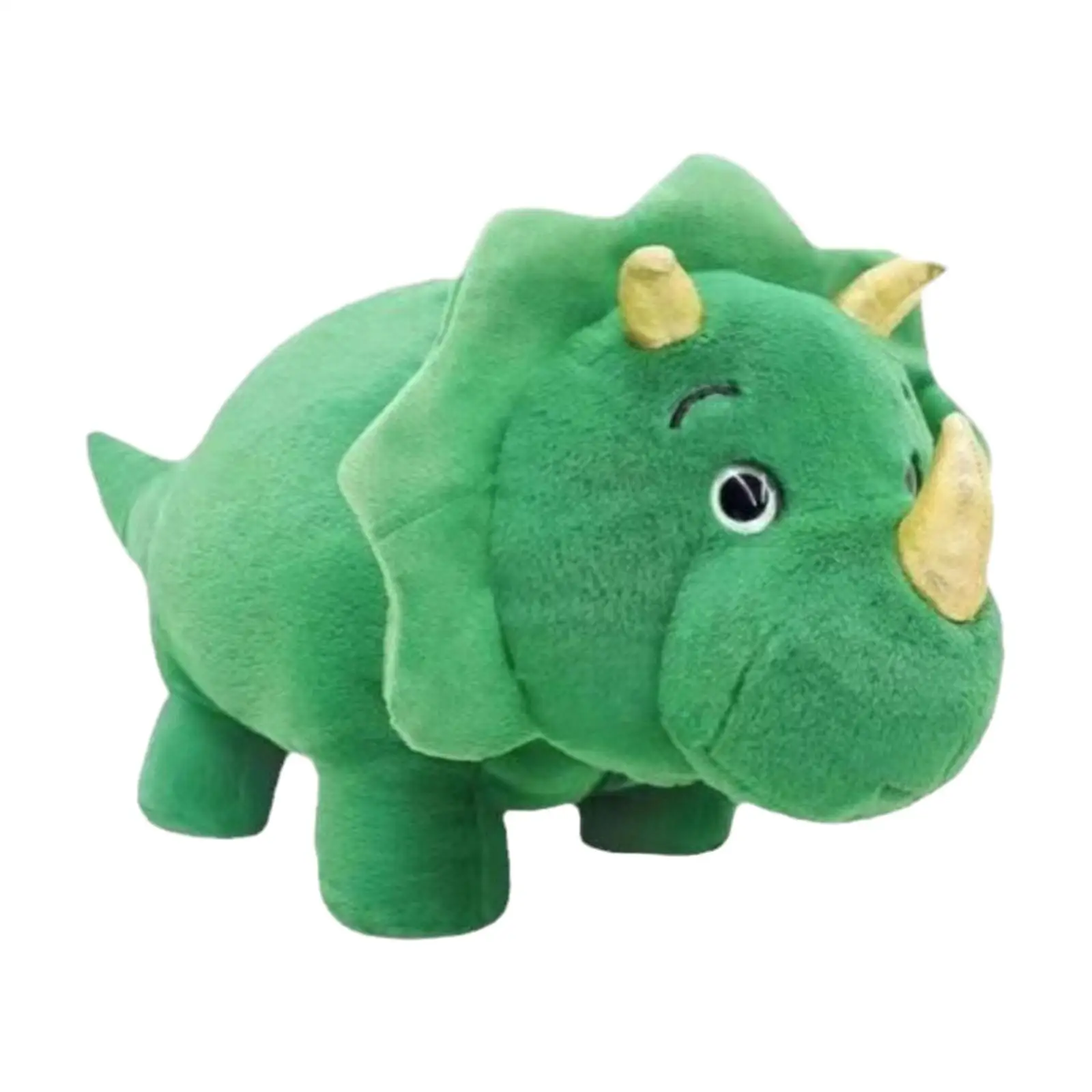 Triceratops Stuffed Toy 50cm Plush Dinosaur Doll for Family Children Adults