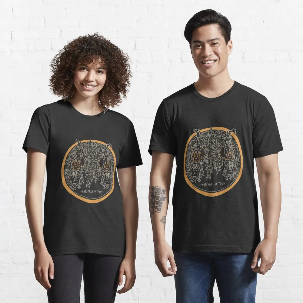 The Fall Of Troy - OK Essential T-Shirt Unisex T-shirts For Man Woman Short Summer Tees Luxury Brand Fashion Couple's Cloths